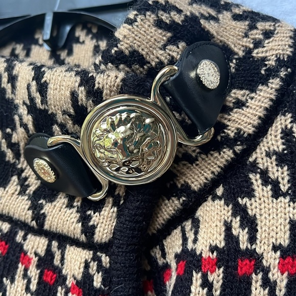 NWT Anne Klein Houndstooth Sweater Cardigan.  SzLG - Picture 4 of 16